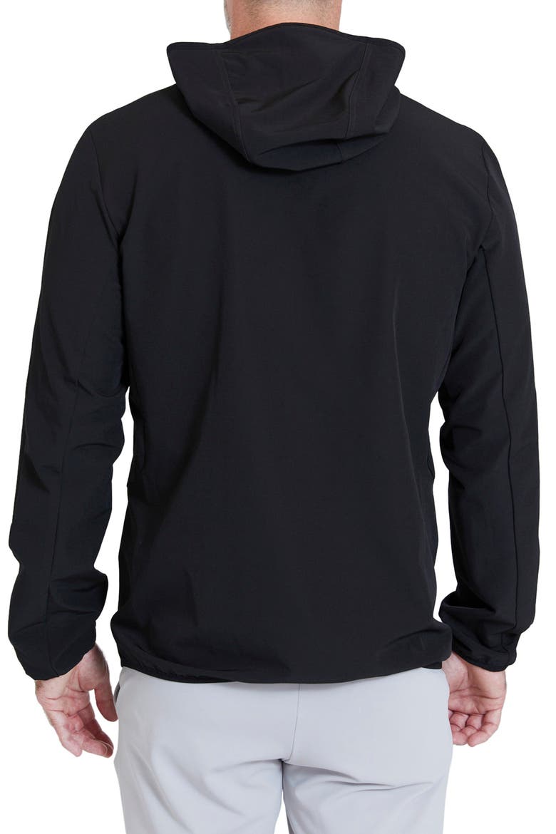 Dewitt Hooded Jacket, Alternate, color, TUXEDO