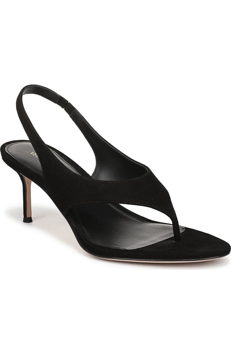 Veronica Beard Talon Slingback Sandal, Main, color, Black