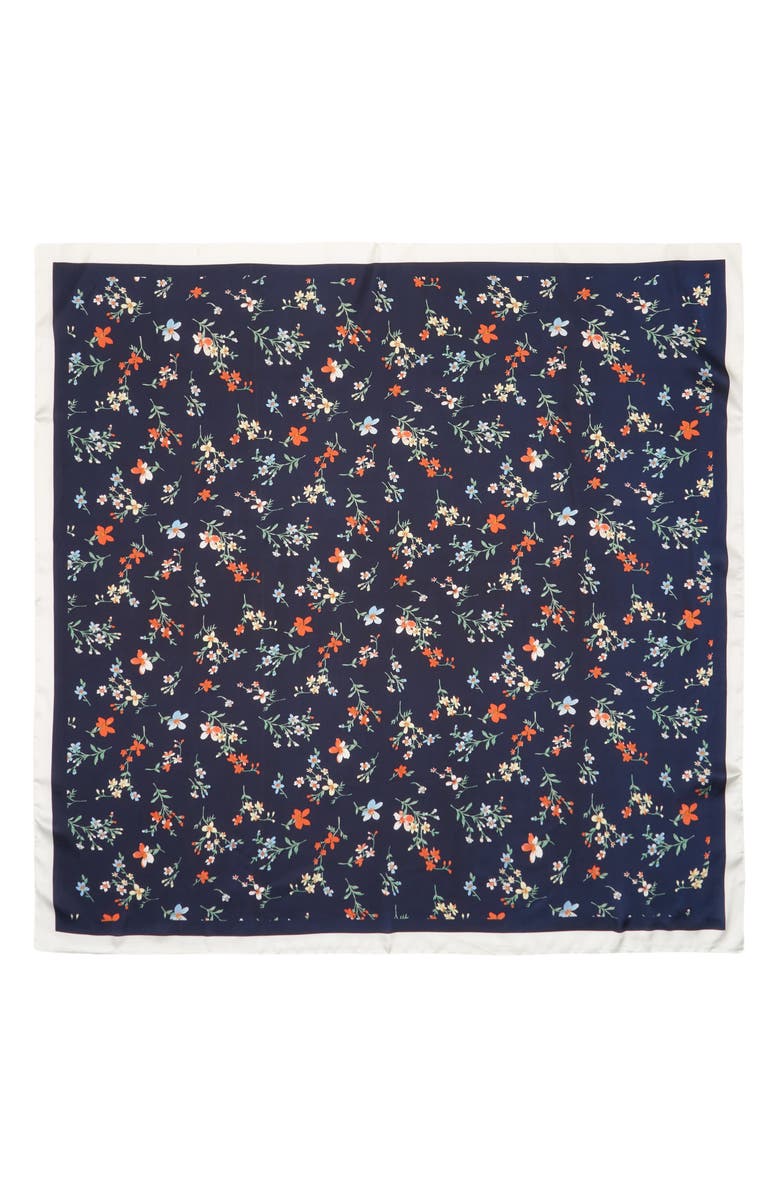 Tasha Mini Flowers Scarf, Alternate, color,