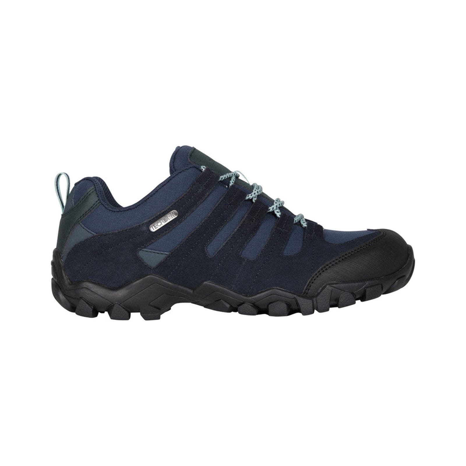 Belfour Suede Waterproof Walking Shoes, Alternate, color, Dark Blue