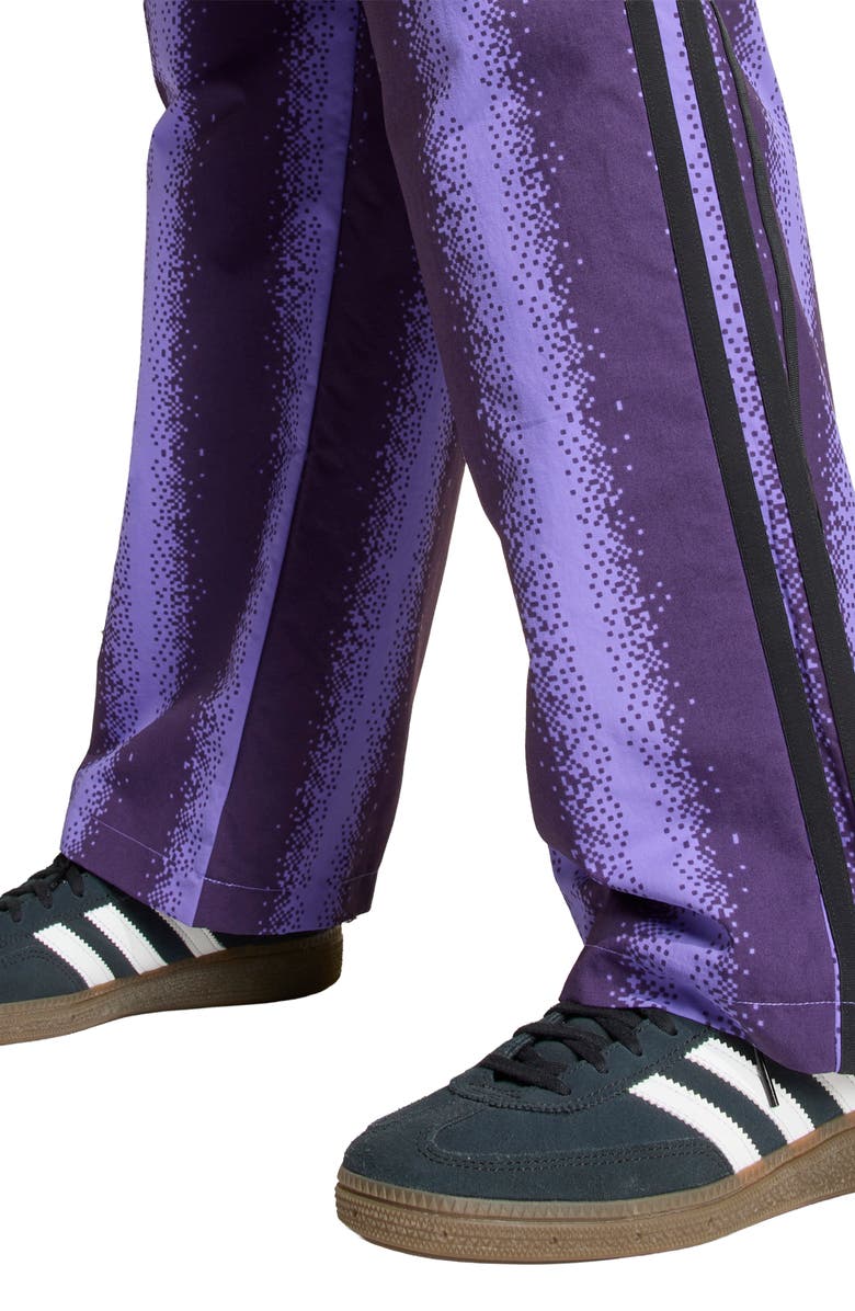 adidas Originals Kids' Minecraft 3-Stripes Track Pants, Alternate, color, Purple Rush/ Violet