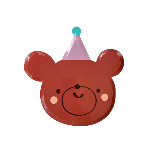 Daydream Society Little Celebrations Monkey Large Plates In Assorted Pre-pack