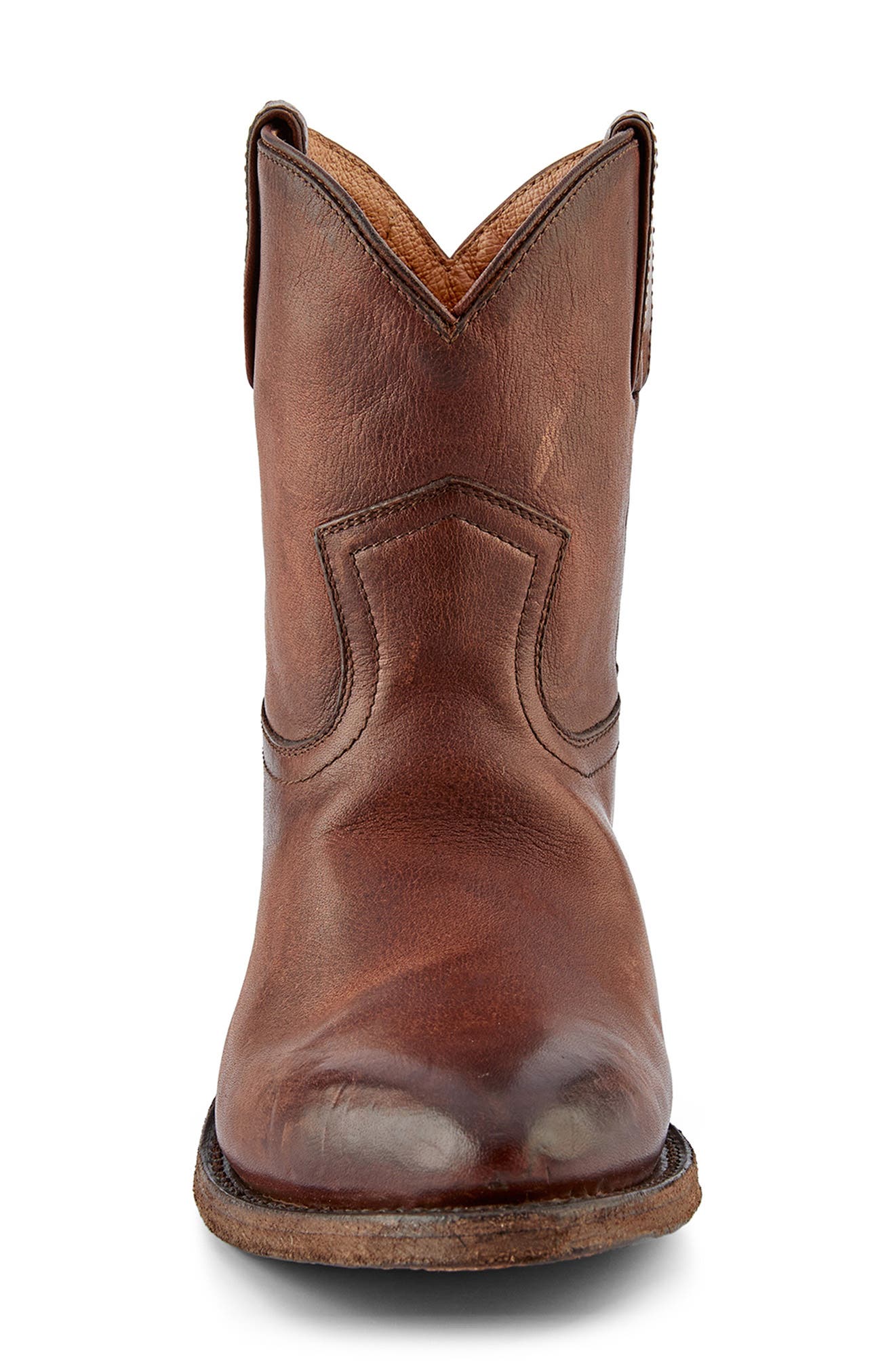 Billy Western Bootie, Alternate, color, REDWOOD