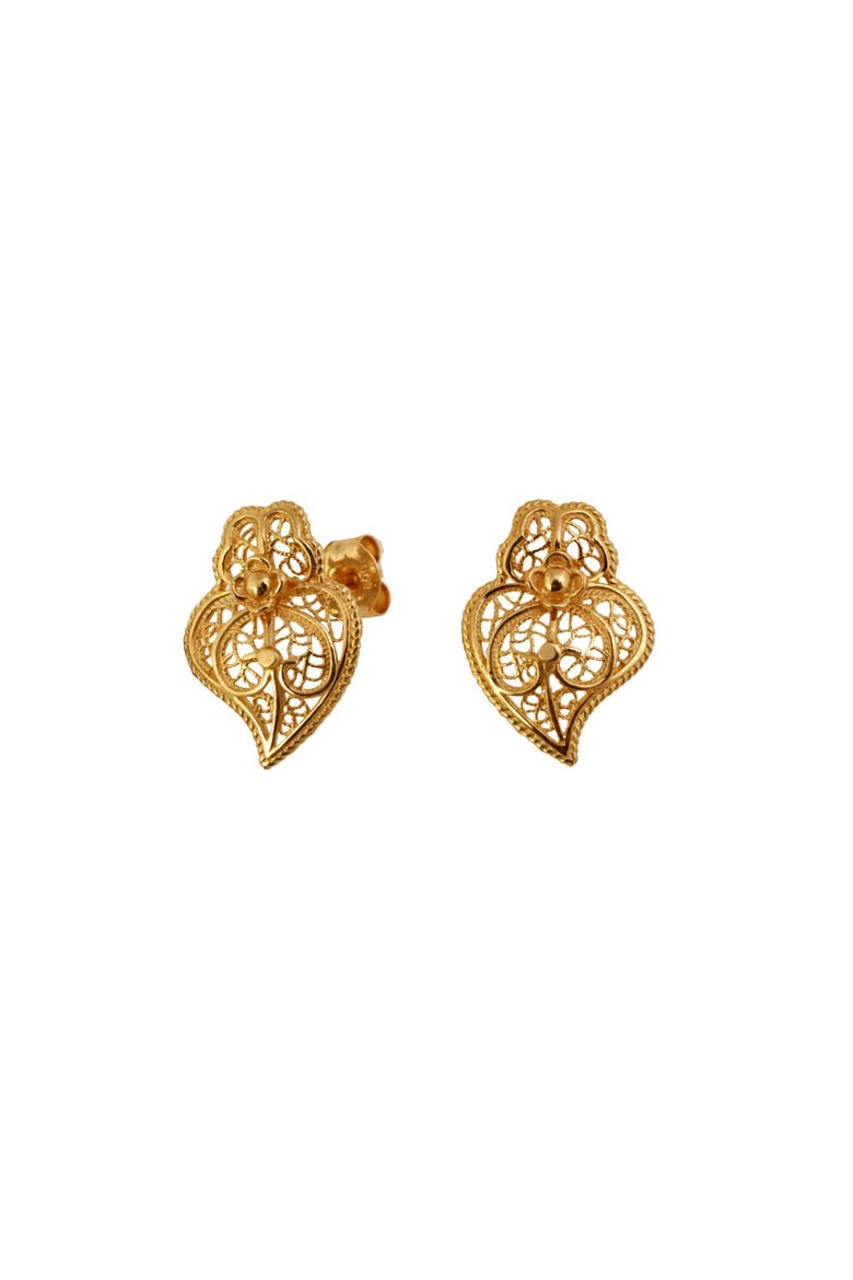 Filigrana Earrings, Main, color, Gold 19,2k