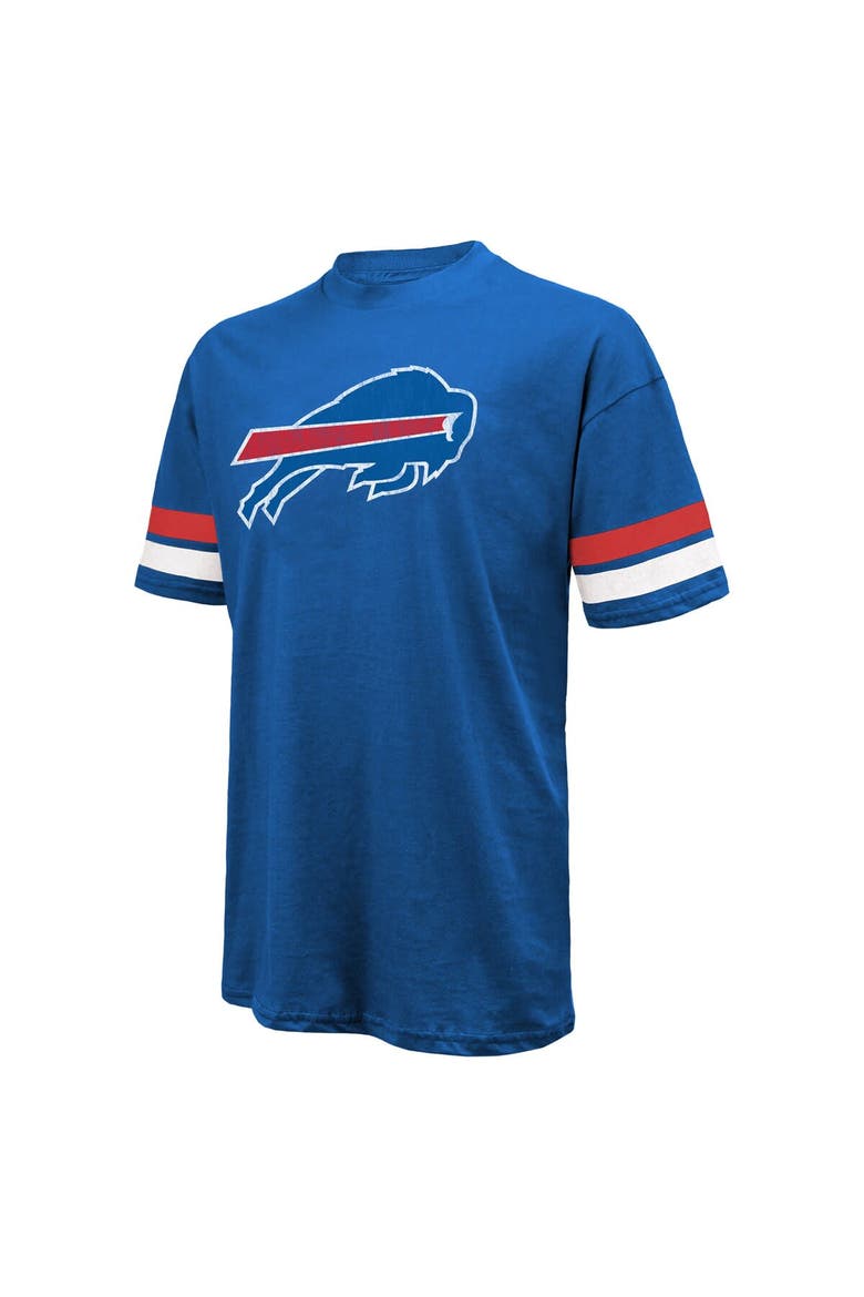Men's Majestic Threads Josh Allen Royal Buffalo Bills Name & Number Oversize Fit T-Shirt, Alternate, color, Royal