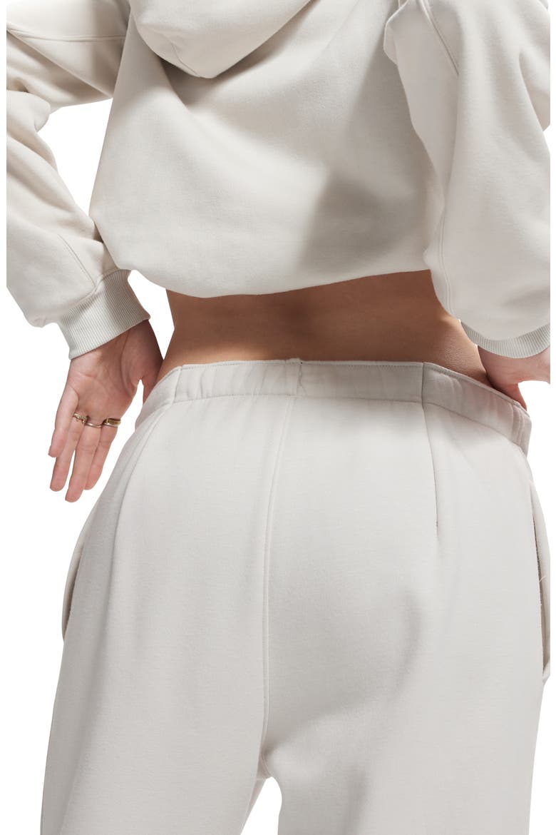 Icon Vida Cotton Blend Fleece Sweatpants, Alternate, color, SUMMIT WHITE/ SUMMIT WHITE