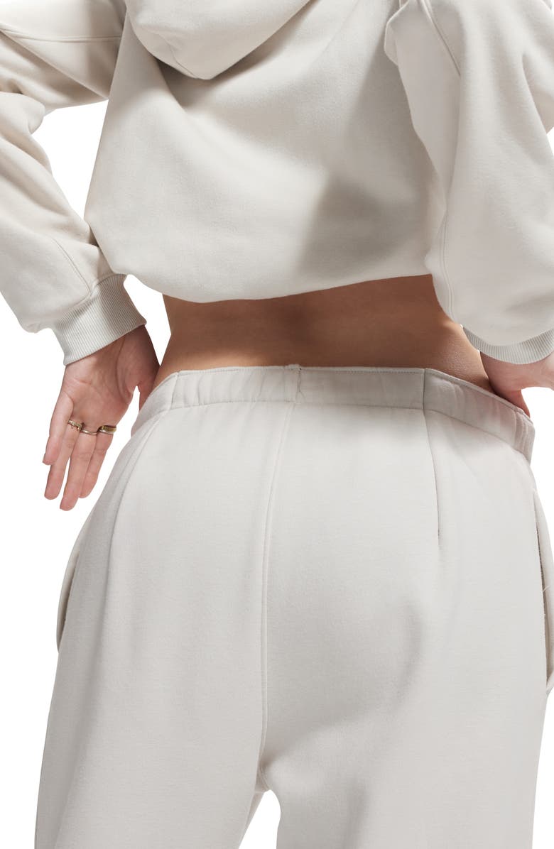 Under Armour Icon Vida Cotton Blend Fleece Sweatpants, Alternate, color, Summit White/ Summit White