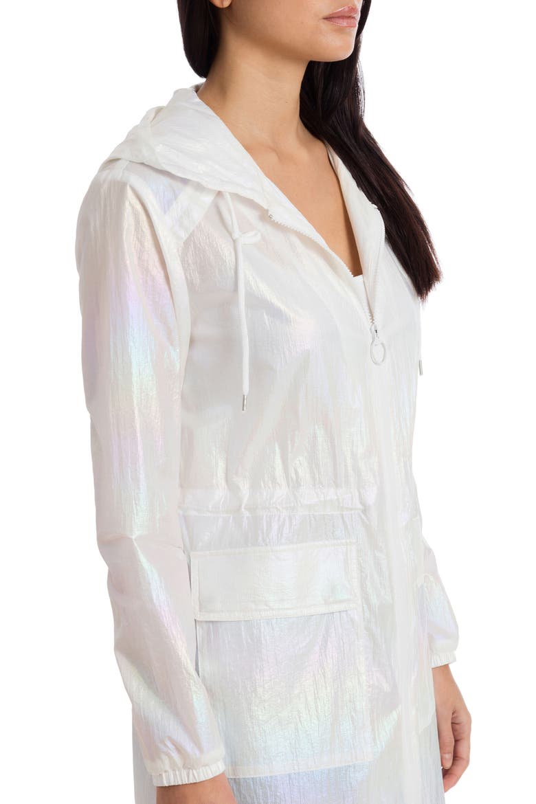 Iridescent Parka, Alternate, color, OPAL