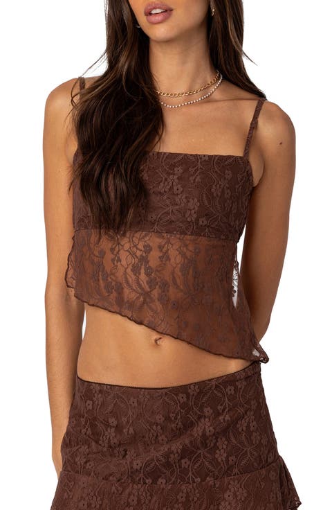 Lyra Chain Cowl Neck Cami