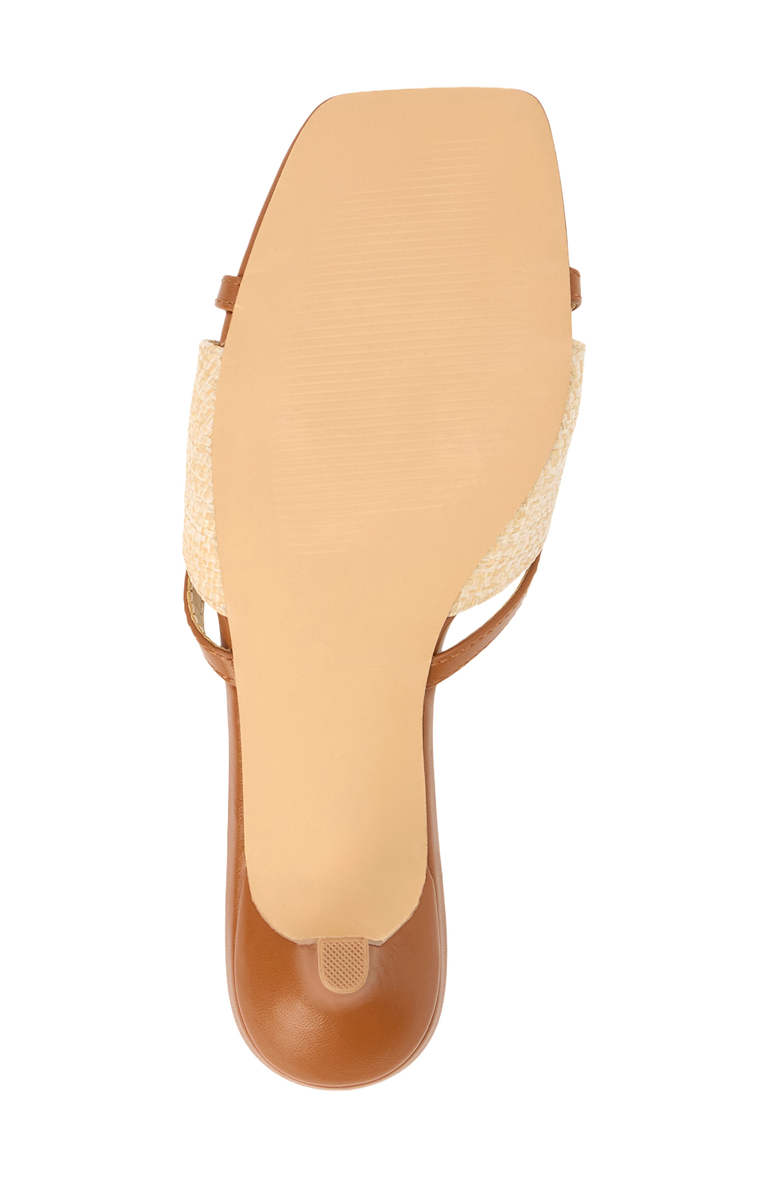 Porter Kitten Heel Sandal, Alternate, color, COGNAC