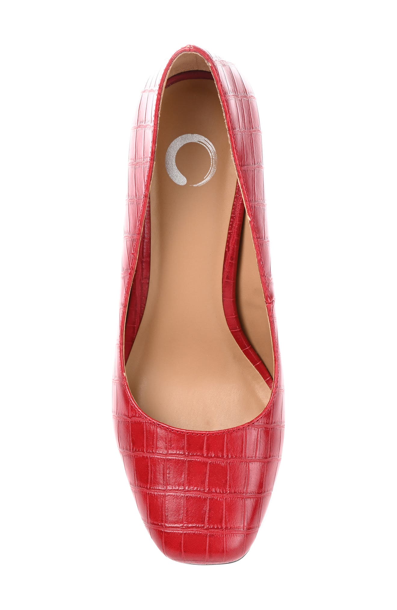 Monalee Pump, Alternate, color, RED