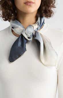 Vince Camuto Ink Bloom Oblong Scarf