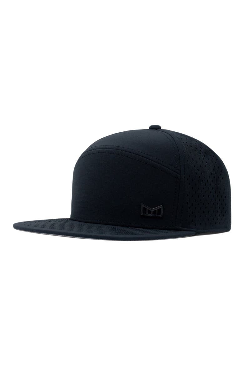 Trenches Icon Hydro Performance Snapback Hat, Main, color, BLACK