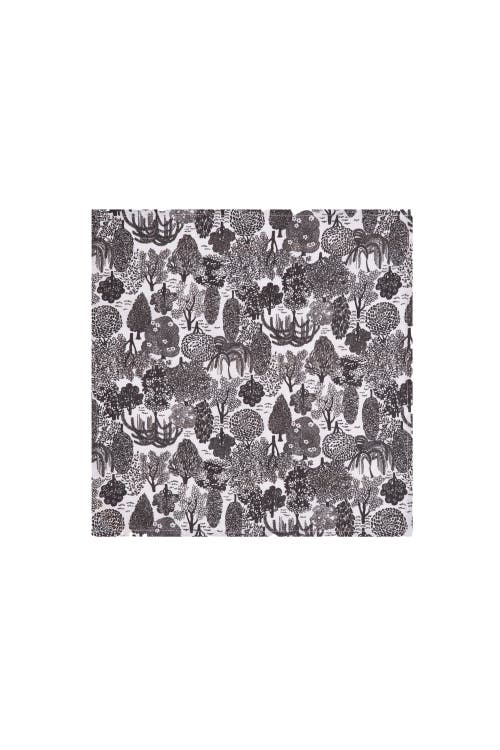 La Doublej Large Napkins Set Of 6 (45x45) Bosco Dark Green In Bosco Dark Green