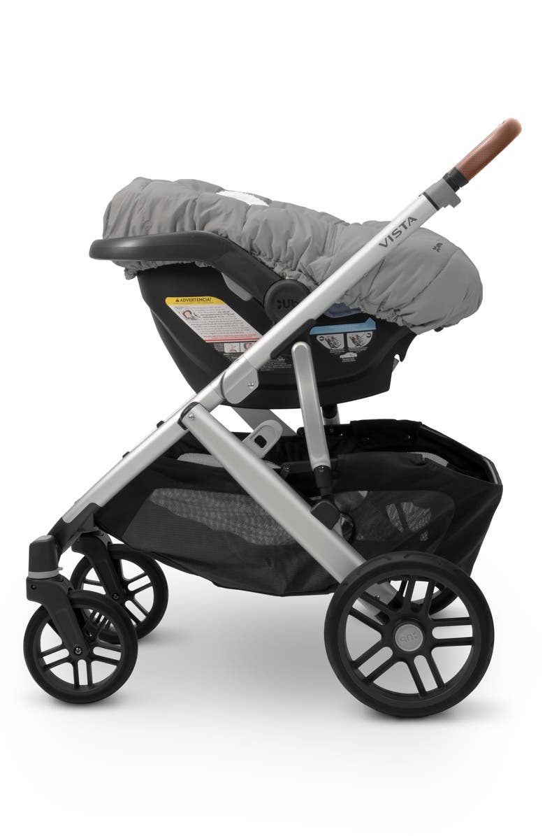 UPPAbaby Stella CozyGanoosh Mesa Infant Car Seat Muff, Alternate, color, Grey Brushed