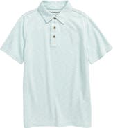 Johnston & Murphy Kids' Slub Polo