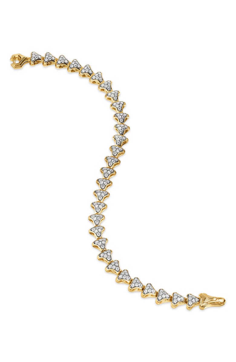 David Yurman Men's Armory Link Bracelet, Alternate, color, Gold