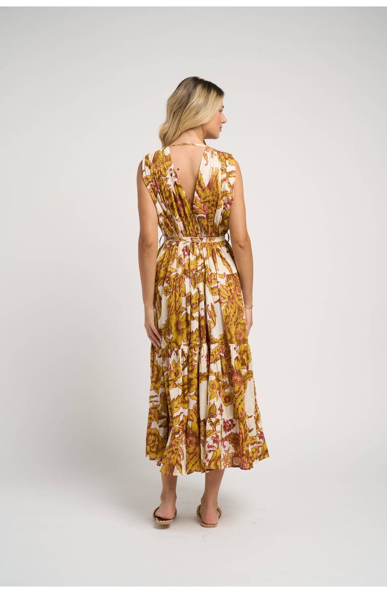 GUADALUPE DESIGN Emilia Dress, Alternate, color, Mustard