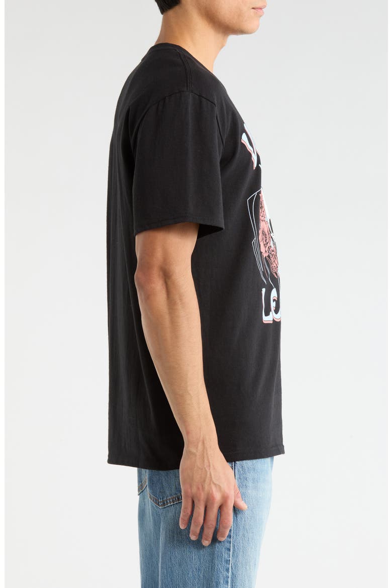 Legends Logo Cotton Blend Graphic T-Shirt, Alternate, color, BLACK
