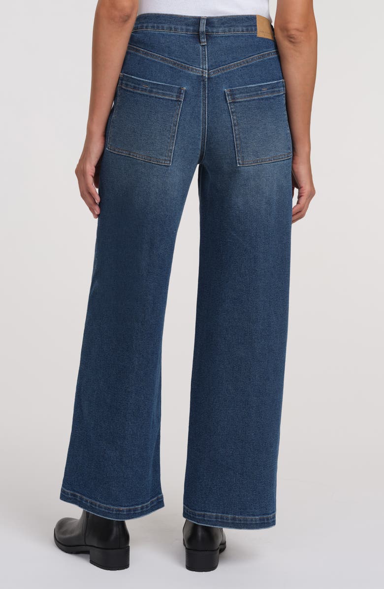 Sanctuary Denim Celeste High Waist Wide Leg Jeans, Alternate, color, Medium Wash