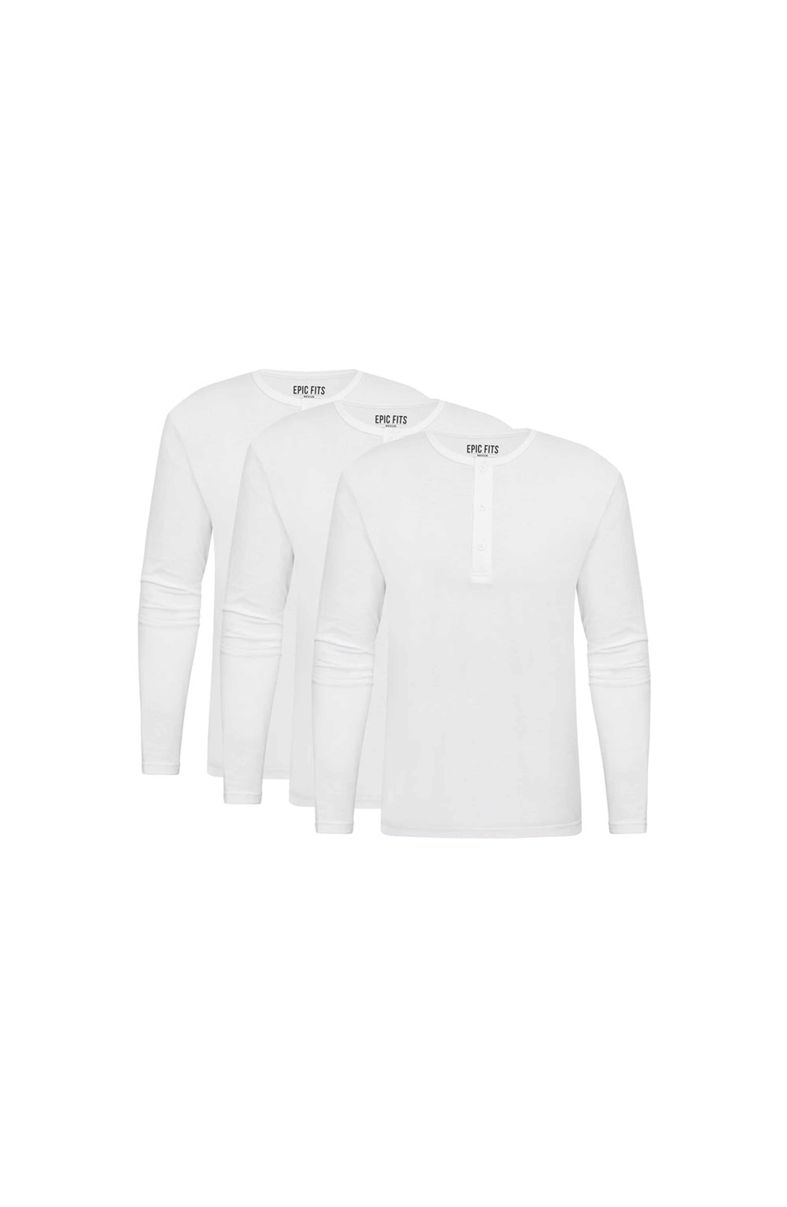 Long Sleeve Henley 3 Pack - image 4