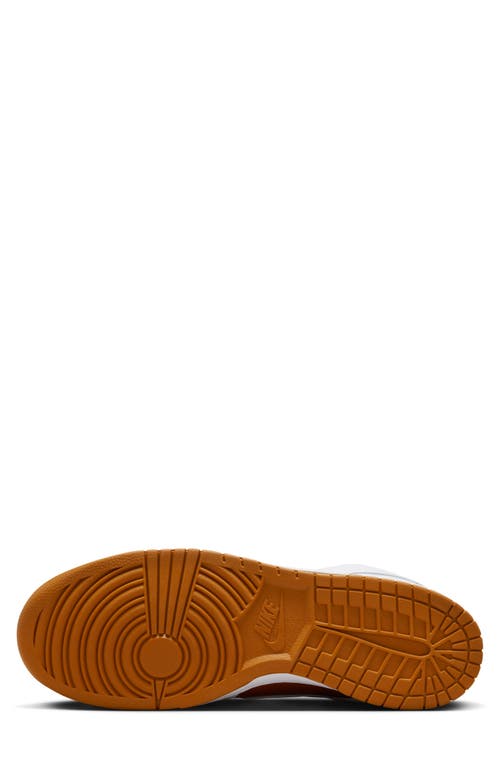 Nike Gender Inclusive Dunk Low Basketball Sneaker In White