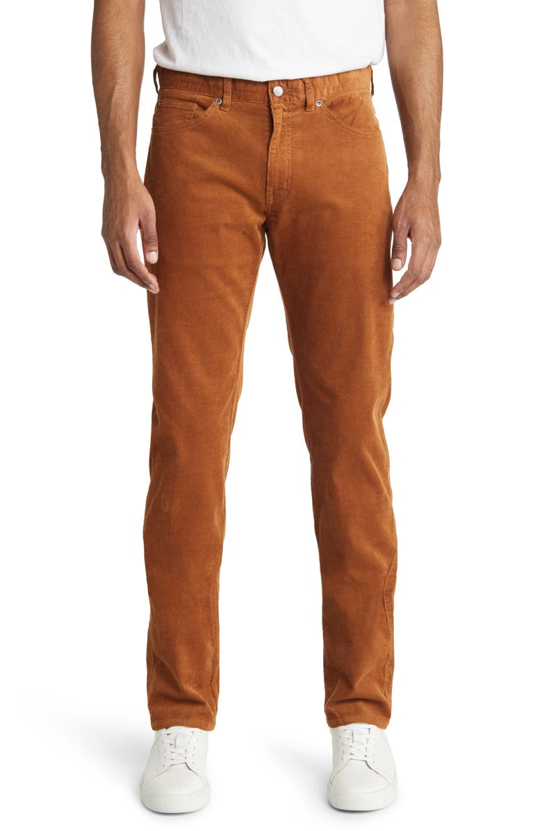 Peter Millar Superior Soft Corduroy Five Pocket Pants, Main, color,