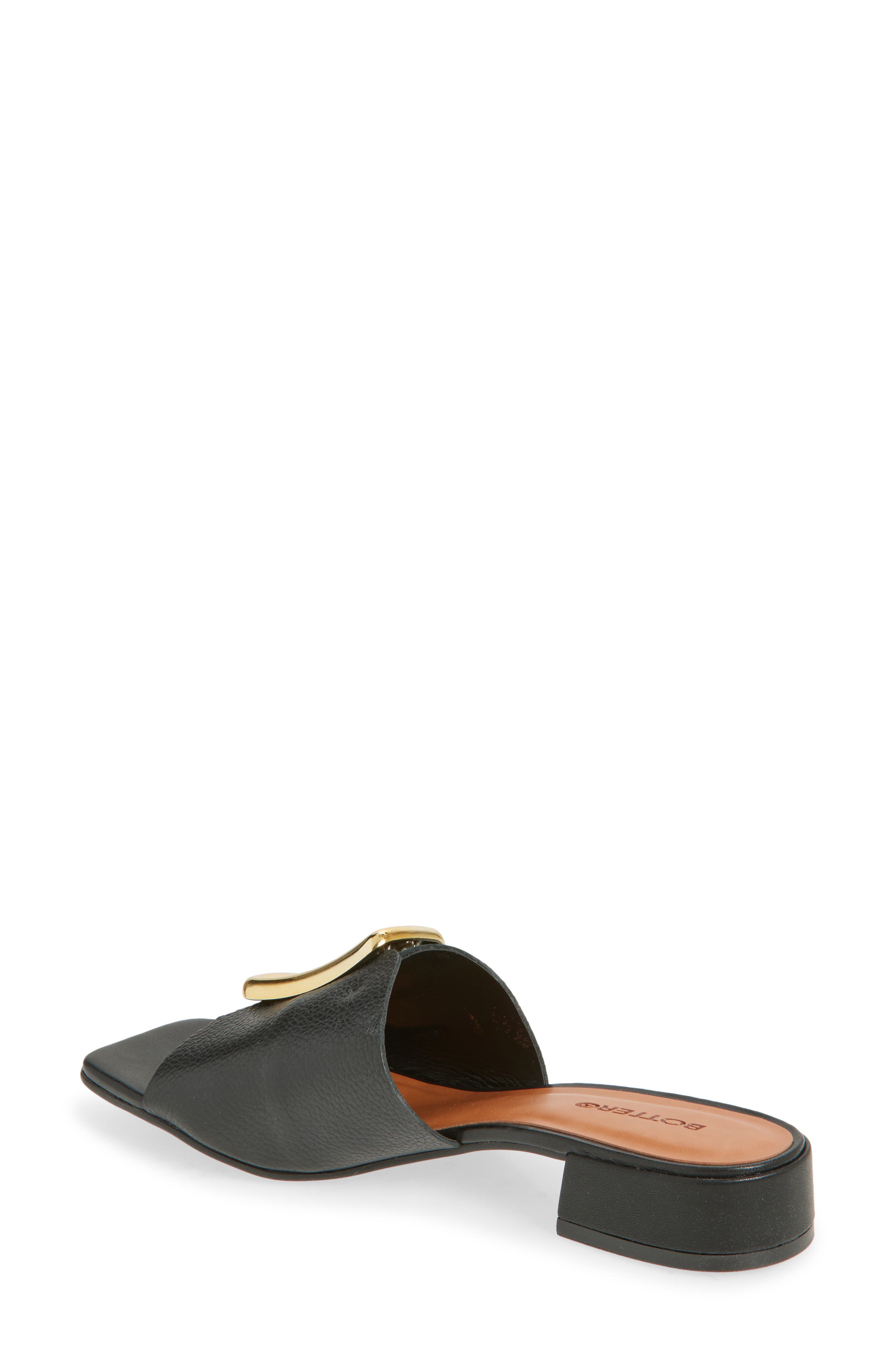 Bottero Eduarda Slide Sandal, Alternate, color, Preto