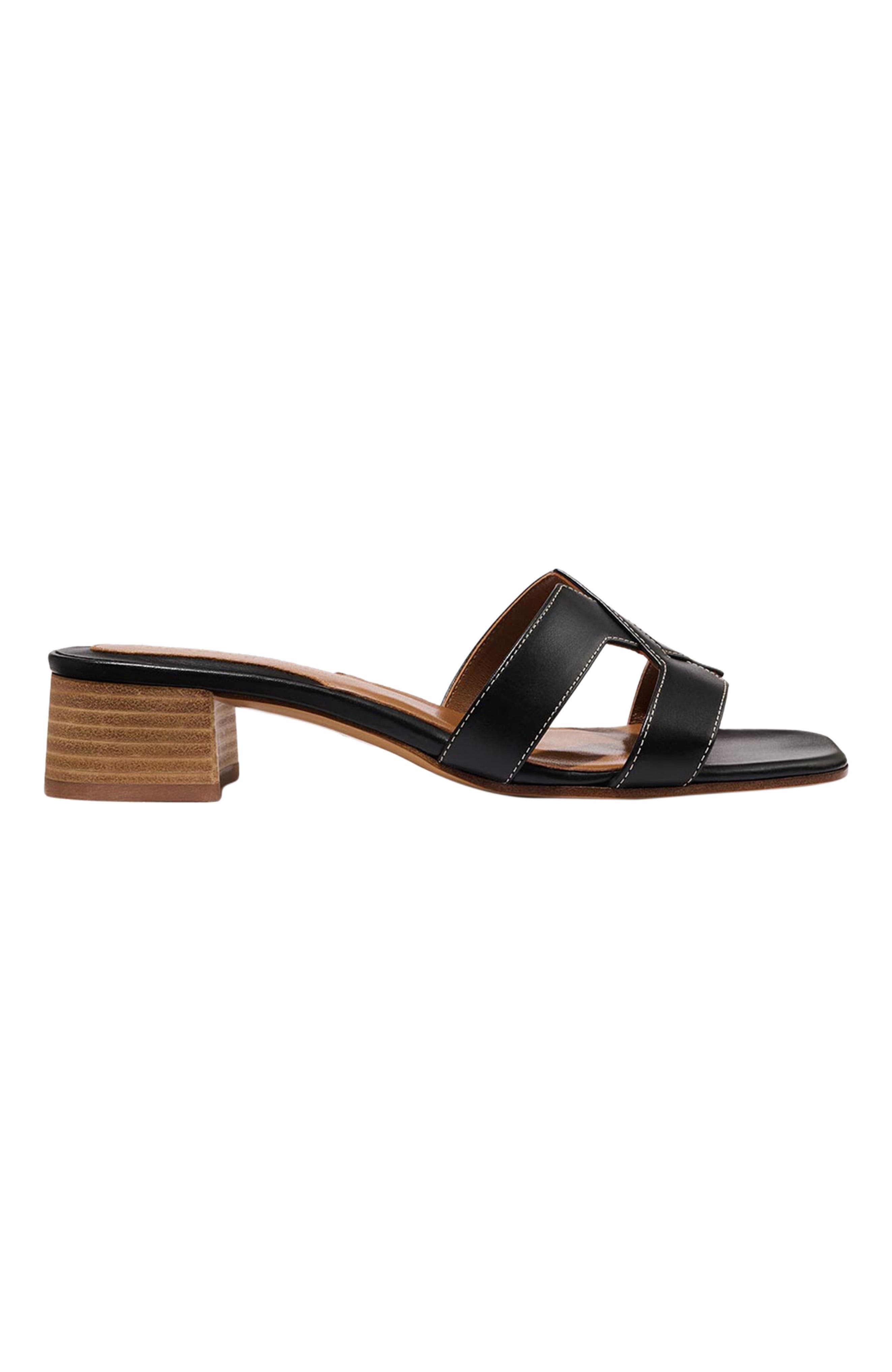 MARGAUX The MX 35 Sandal, Main, color, Black Calf