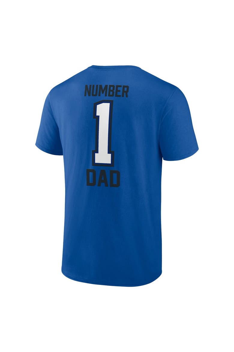Men's Fanatics Branded Royal Indianapolis Colts Father's Day T-Shirt, Alternate, color, Royal