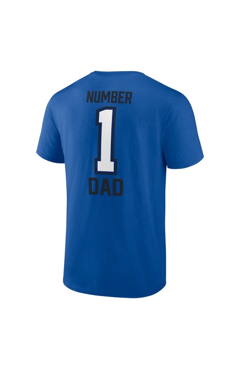 FANATICS Men's Fanatics Branded Royal Indianapolis Colts Father's Day T-Shirt, Alternate, color, Royal