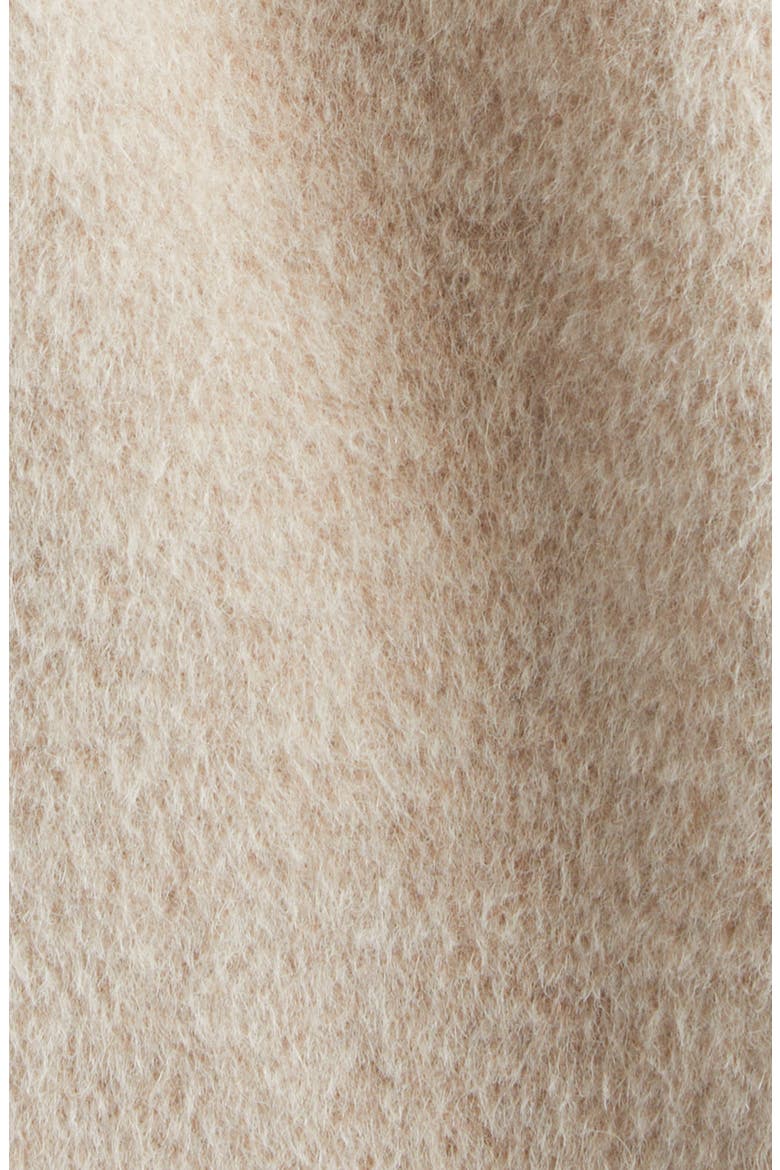Alpaca Blend Beaver Effect Coat, Alternate, color, 1985 CHANTILLY
