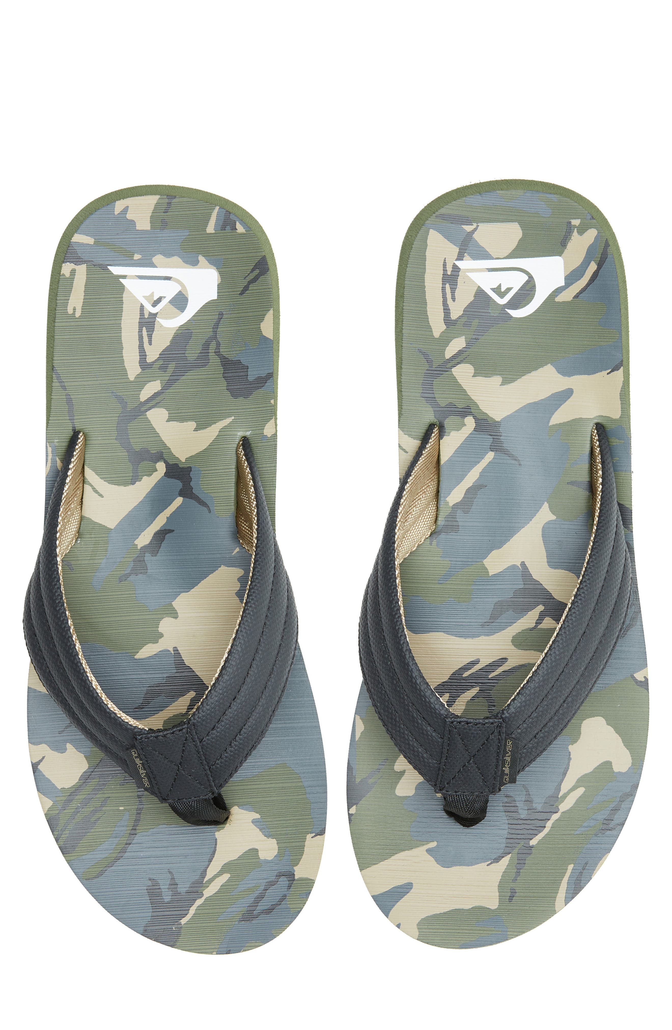 Quiksilver Carver Flip Flop, Alternate, color, 