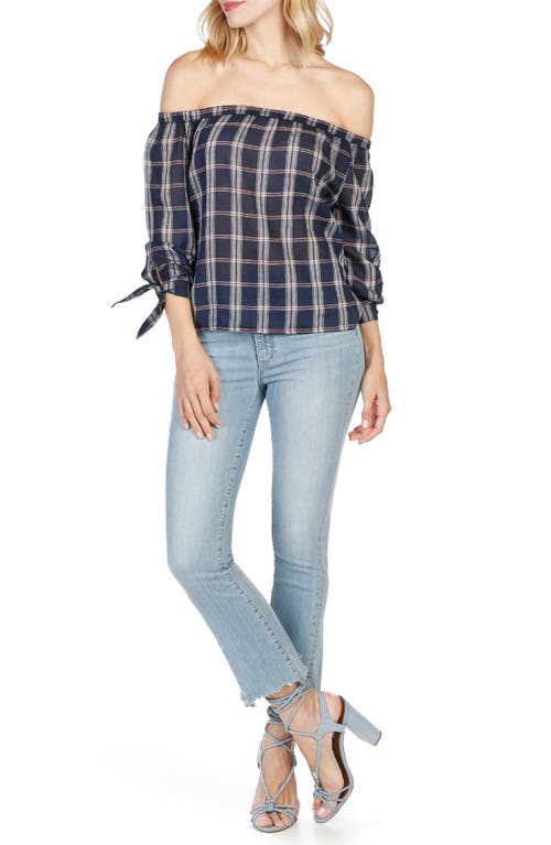 Paige Antonia Off The Shoulder Top In Multi