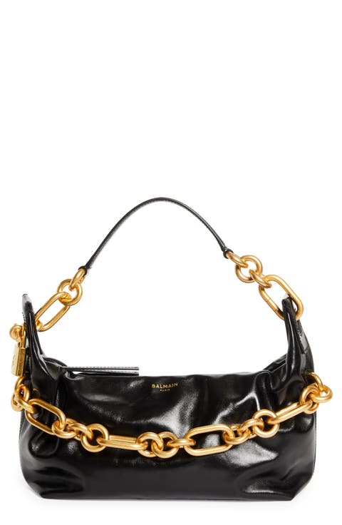 Medium Sync Leather Hobo Bag