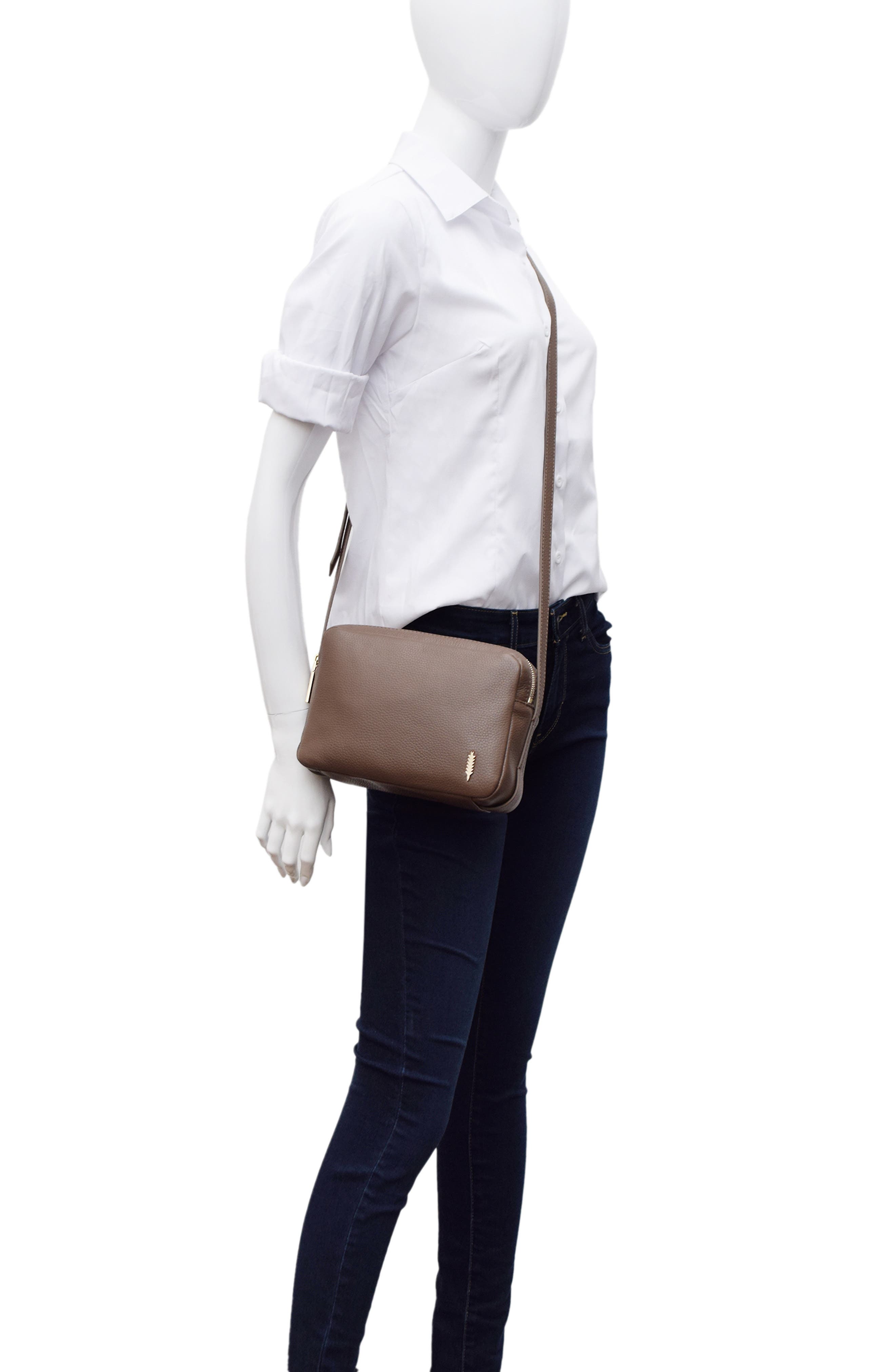 Thacker Shay Soft Pebble Camera Bag, Alternate, color, Mushroom