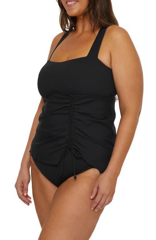 Becca Etc . Modern Edge Rib Tankini