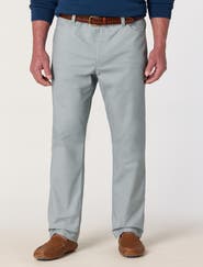 Oak Hill by DXL Big & Tall Straight-Fit 5-Pocket Tech Pants