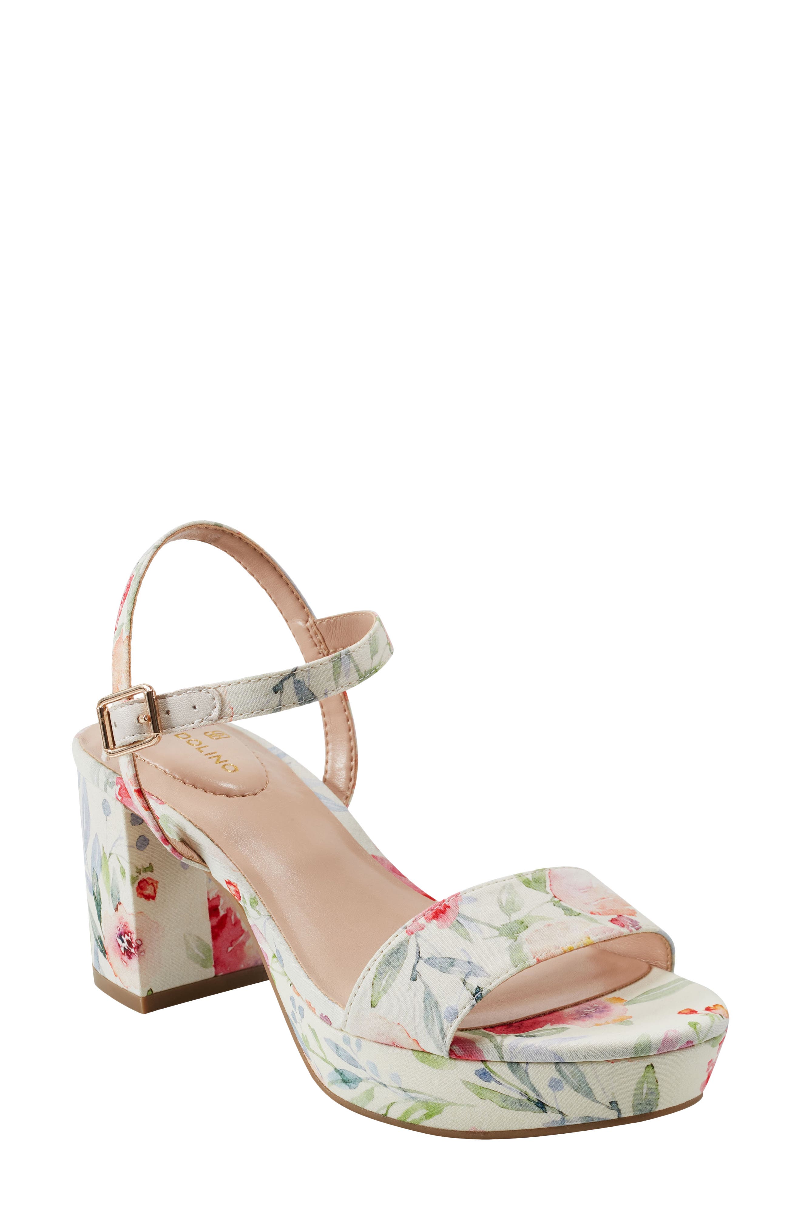 Bandolino Pennie Ankle Strap Platform Sandal, Main, color, 