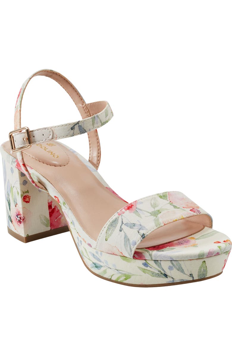 Bandolino Pennie Ankle Strap Platform Sandal, Main, color,