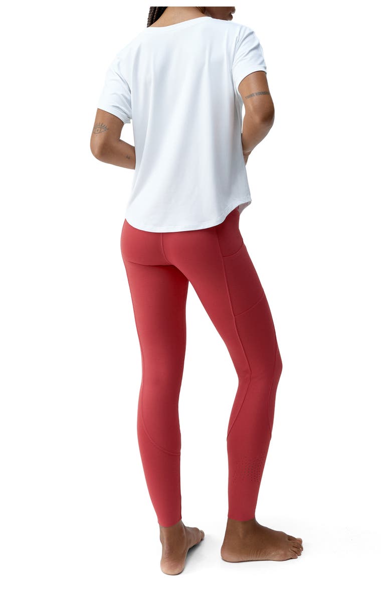 Born Living Yoga Azami Performance Sport T-Shirt, Alternate, color, White