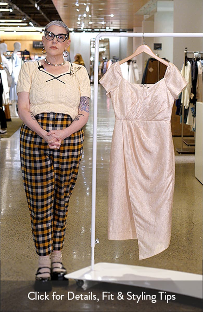 Crinkle Satin Dress, sales video thumbnail