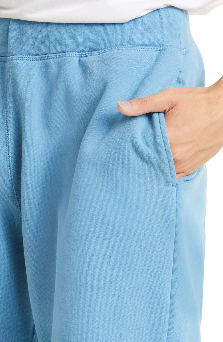 Sunspel Men's Cotton French Terry Sweat Shorts, Alternate, color,