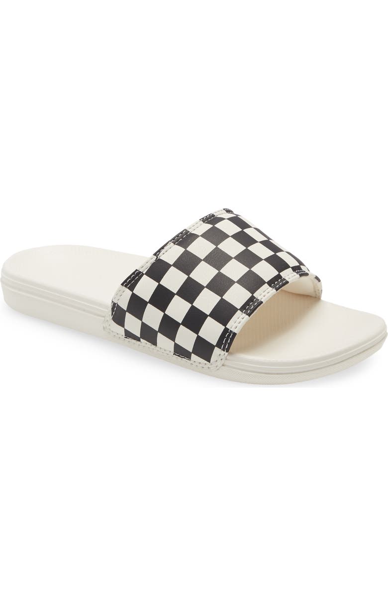 Vans Gender Inclusive La Costa Sport Slide, Main, color, Black/ Marshmallow