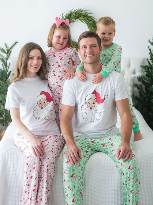 Rufflebutts Gender Inclusive Softsnooze Toddler Long Sleeve Pajama Set In Green