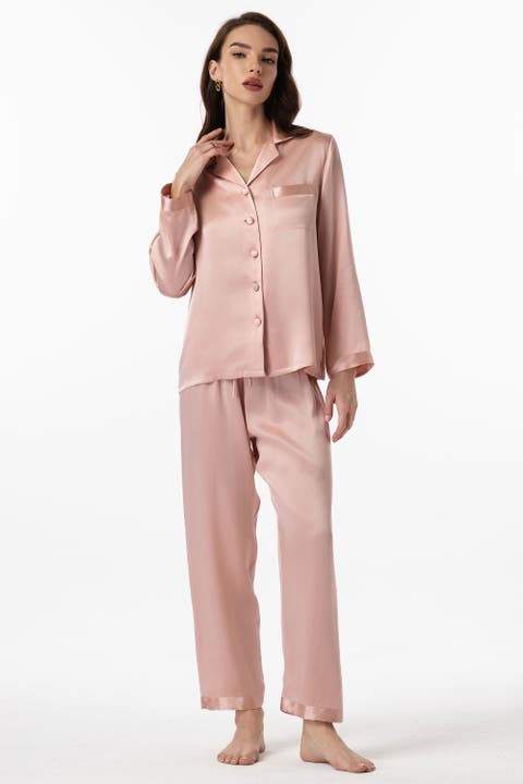 Women's 100% Silk Pajama Sets | Nordstrom