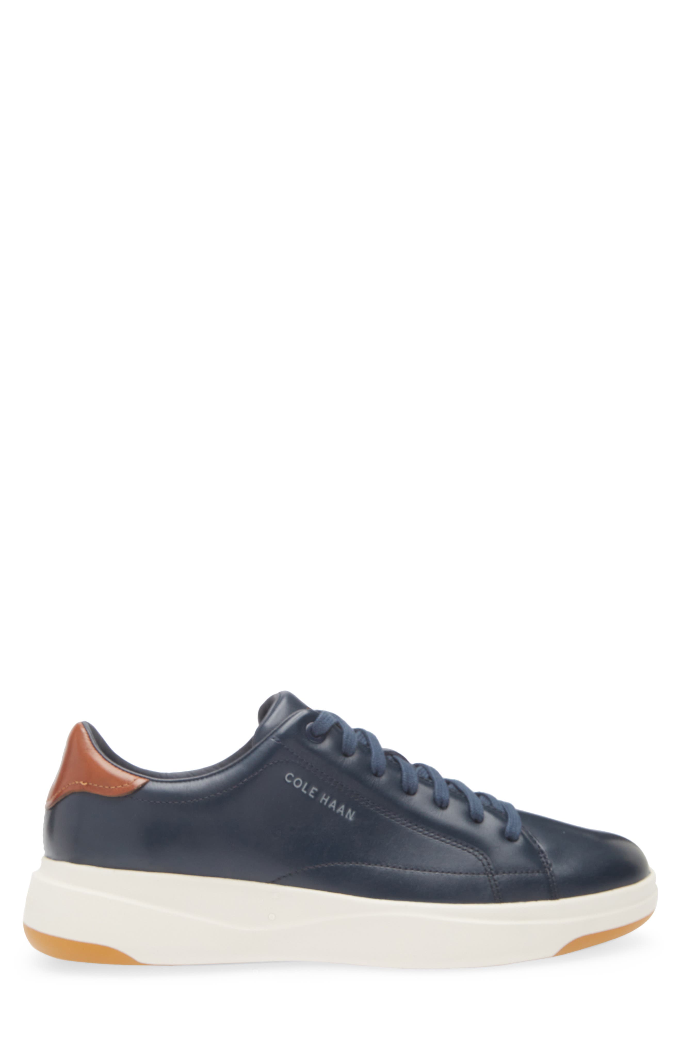 Cole Haan Grandpro Tennis II Shoe, Alternate, color, Navy Blazer/ British Tan
