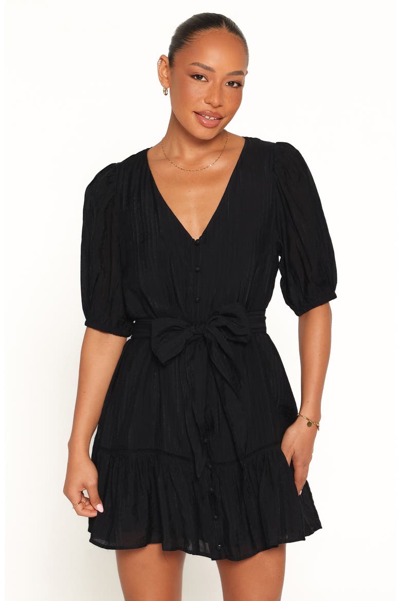 Arbon Minidress, Alternate, color, BLACK
