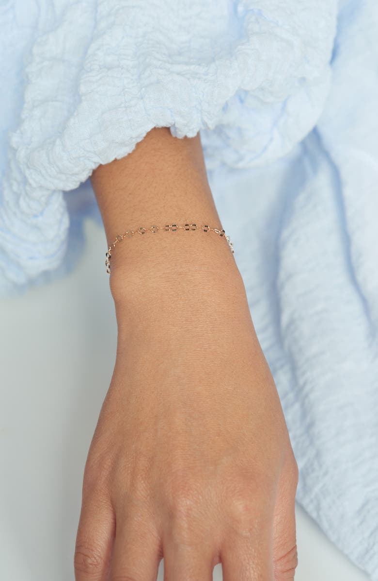 Poppy Finch Oval Shimmer Bracelet, Alternate, color, 