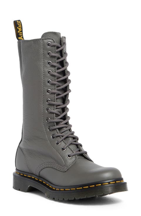 1B99 Lace-Up Mid Shaft Leather Boot (Women)